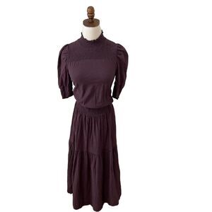 Nation LTD Plum Midi Dress